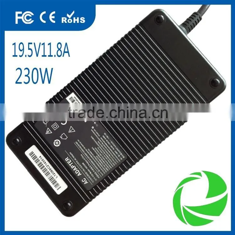 Super power 230w 19.5V 11.8A 7.4*5.0mm laptop charger power adapter for hp supply