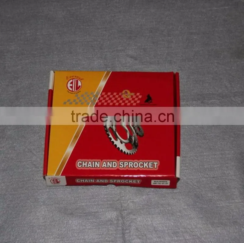 SCL-2014080013 100CC Boxer Motorcycle Chain And Sprocket Sets