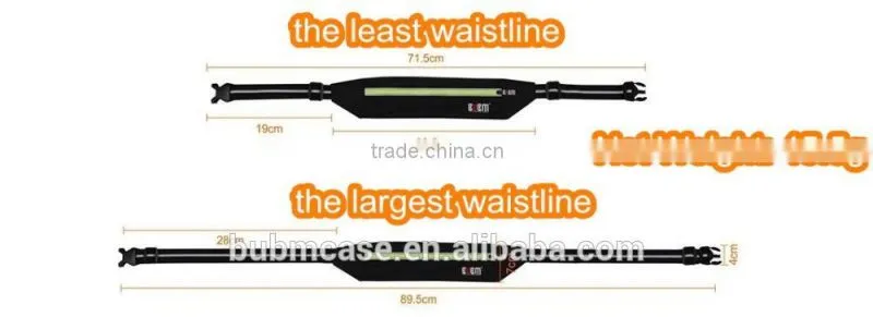 Fashion Waist Bag Casual Waist Pack Sport Bag Waterproof Running Bags Mobile Phone Case for SAMSUNG IPHONE Pocket