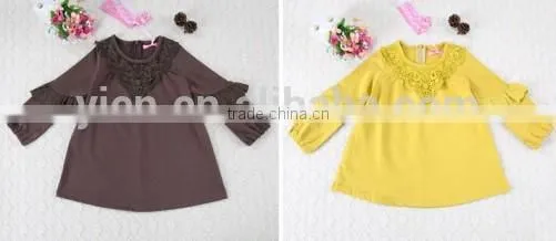 Cotton Lace Baby Smocked Clothing 2015 Autumn Baby Smocked Clothing