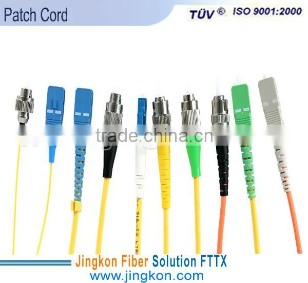 OM4 fibre optic patch leads