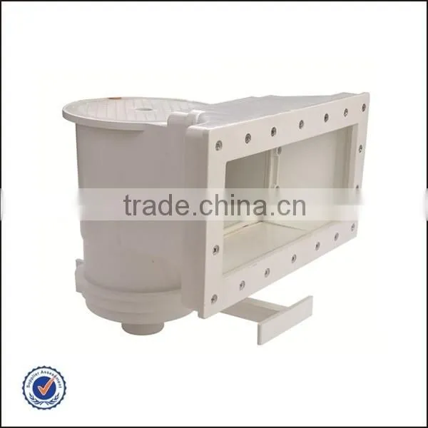Wide Mouth Wall Skimmer With Face Plate Cover