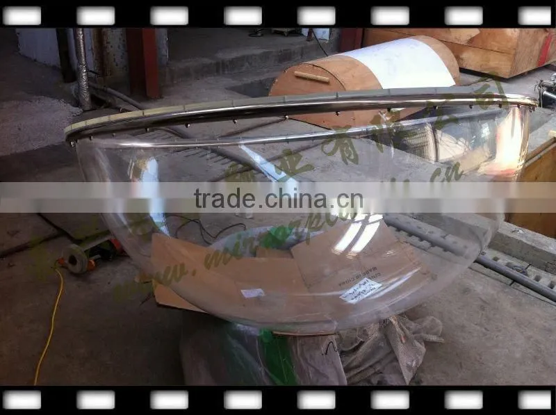large acryl half ball