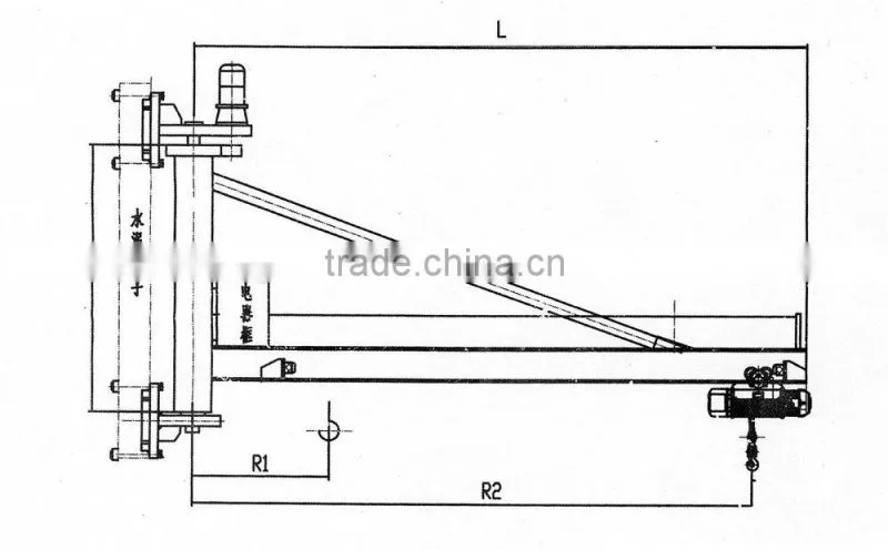 @@Heavy Lifting 16T BZ Model Pillar Crane Floor Mounted Jib Crane Price
