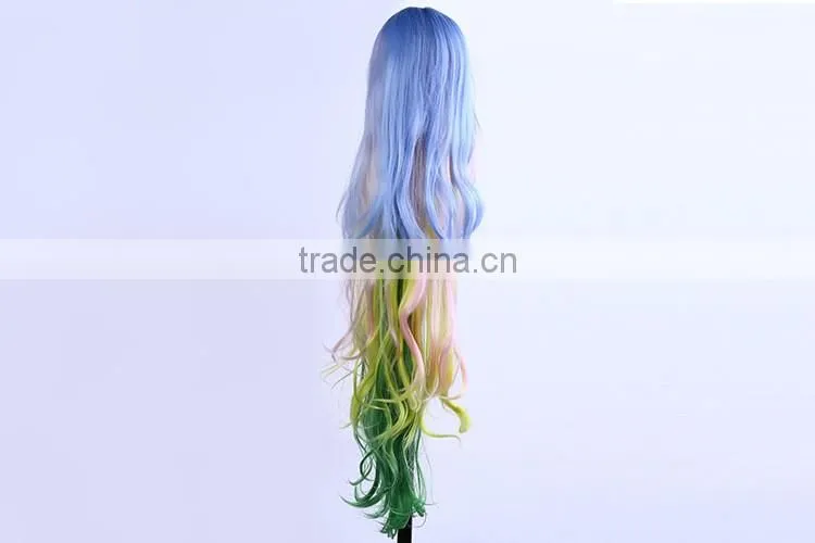Braid Pull Half Up And Wear With Head Pieces Cosplay Costume Festival Synthetic Wig