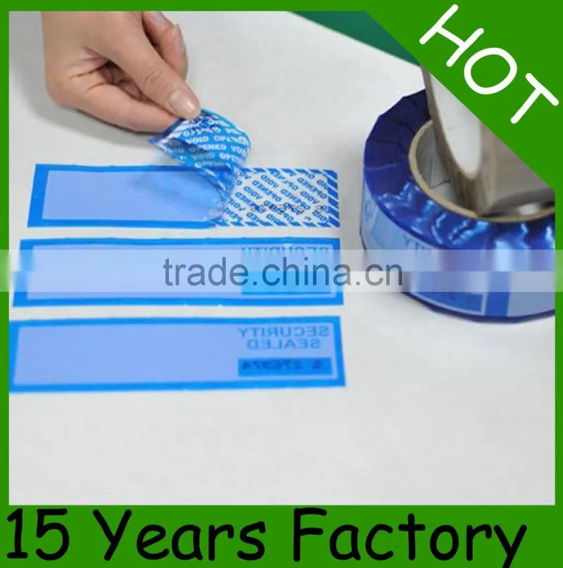 partial transfer and total transfer warranty sticker void if tampered
