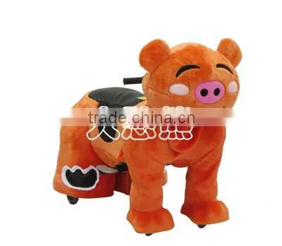 Kids drivable kids electric ride on toy cars-Cuty pig