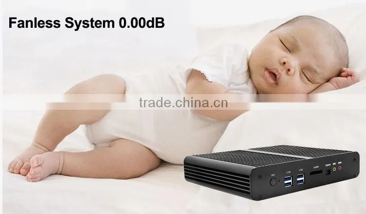 Intel core i7 4500u mini pc dual lan fanless desktop