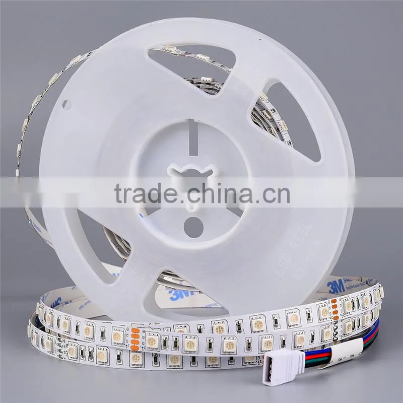 IP65 IP66 outdoor 5050 flexible waterproof rgb led strip 24v