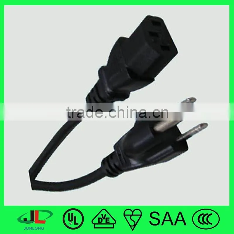 Electrical Equipment Supplies American Standard UL Power Strip male power cord plug
