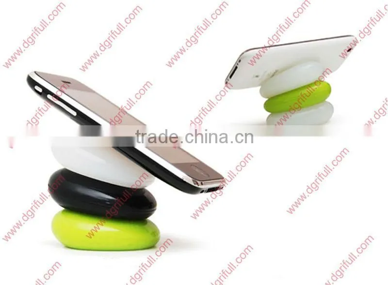 Newly silicone Pebbles shape key holder