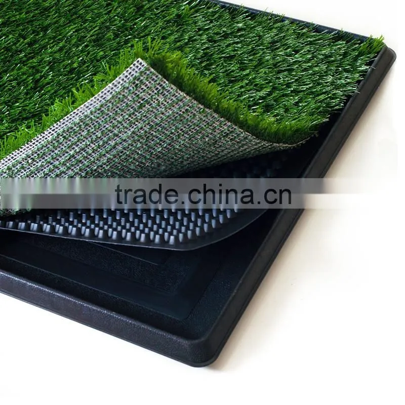 Pet Potty Three Layer with artificial grass Dog Toilet Training Pad Park Patch Mat Indoor Outdoor
