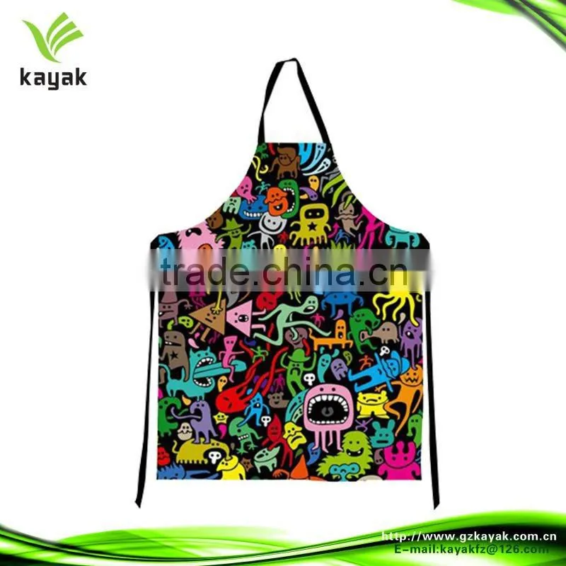 Custom cheap PVC kitchen apron waterproof