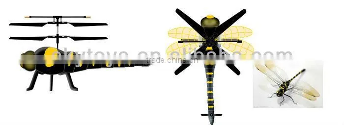 new product!S700 Red Dragonfly 4.5CH Infrared rc toys flying dragonfly toy