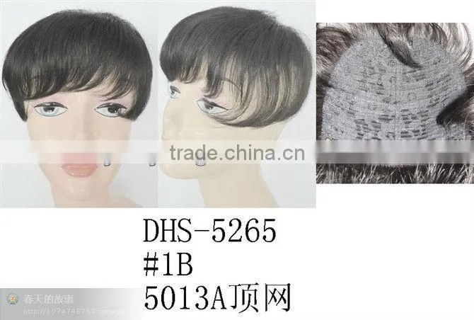 wholesale 100% human indian best toupee for men