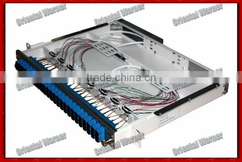 W-TEL outdoor rack mount 19 odf splice tray