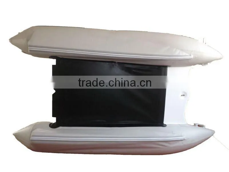 high speed inflatable pvc boat/motor speed