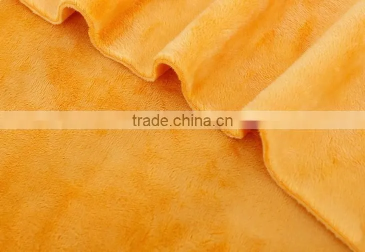 100% Polyester various colors soft feeling fabric for lining for sofa Short Plush Fabric
