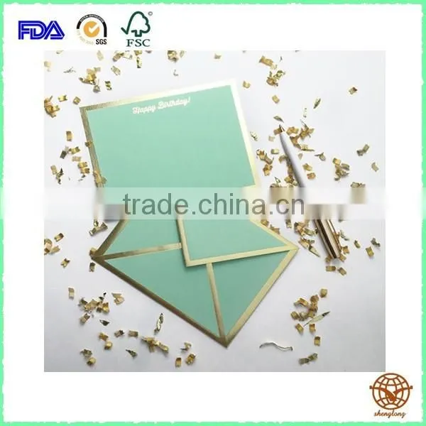 Paper Envelope Happy Birthday Greeting Card & Envelope