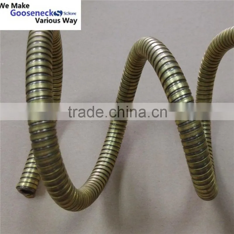 Stainless Steel & Brass gooseneck