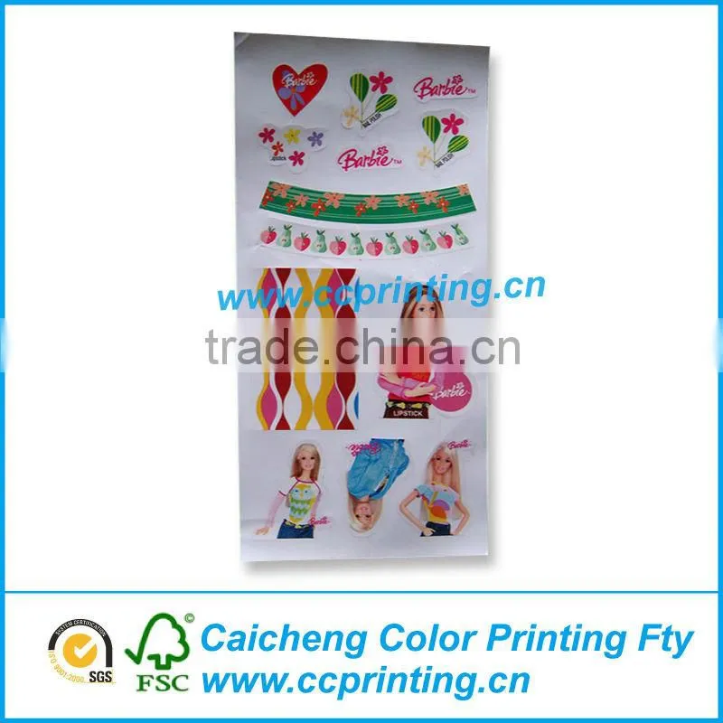 fancy adhesive label sticker