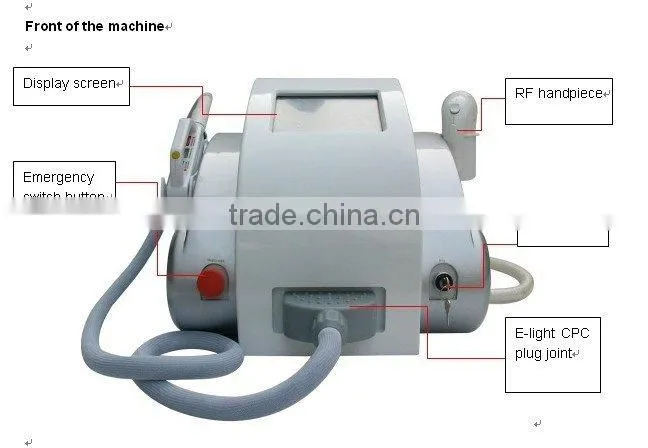 IPL skin analysis machine
