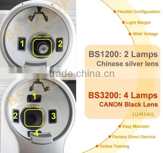 3D face camera equipment / professional skin analyzer for beauty salon