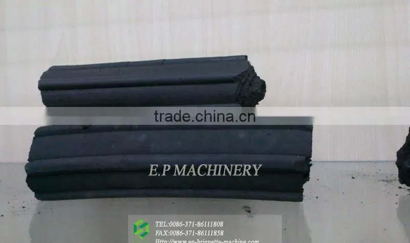 Environmental charcoal briquette extruder making machine with automatic cutter