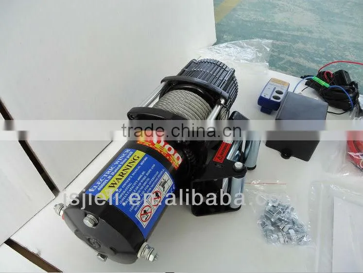 12V 4000LB ATV Electric Winch With Wireless Remote Control Kit