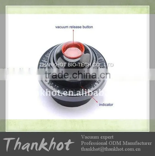 Vacuum wine bottle stopper with pump with gift box for promotion