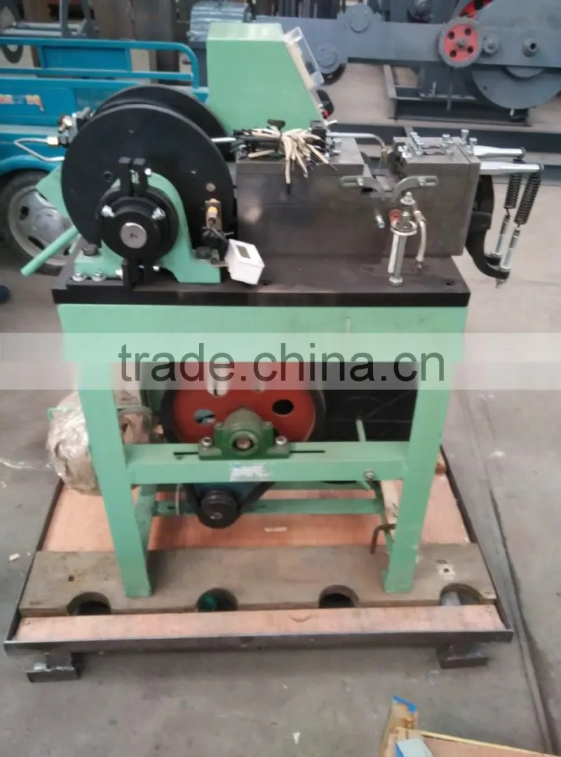 Manufacturer shoelace handle bag rope tipping machine