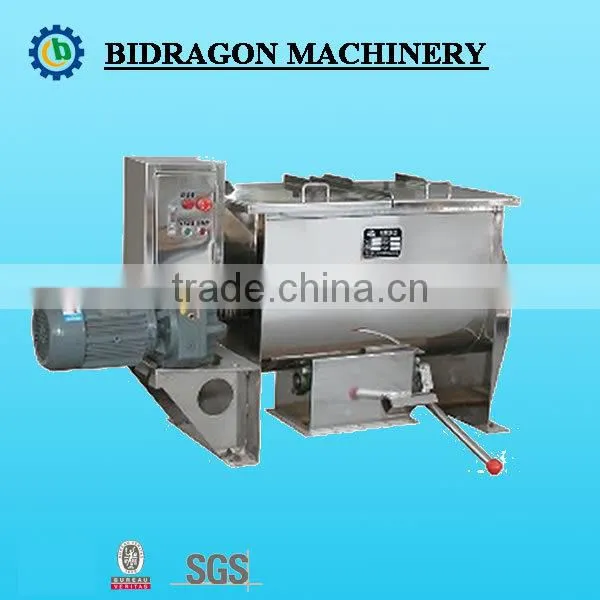Tea Leaf Ribbon Mixer Blender With Liquid Spray Unit