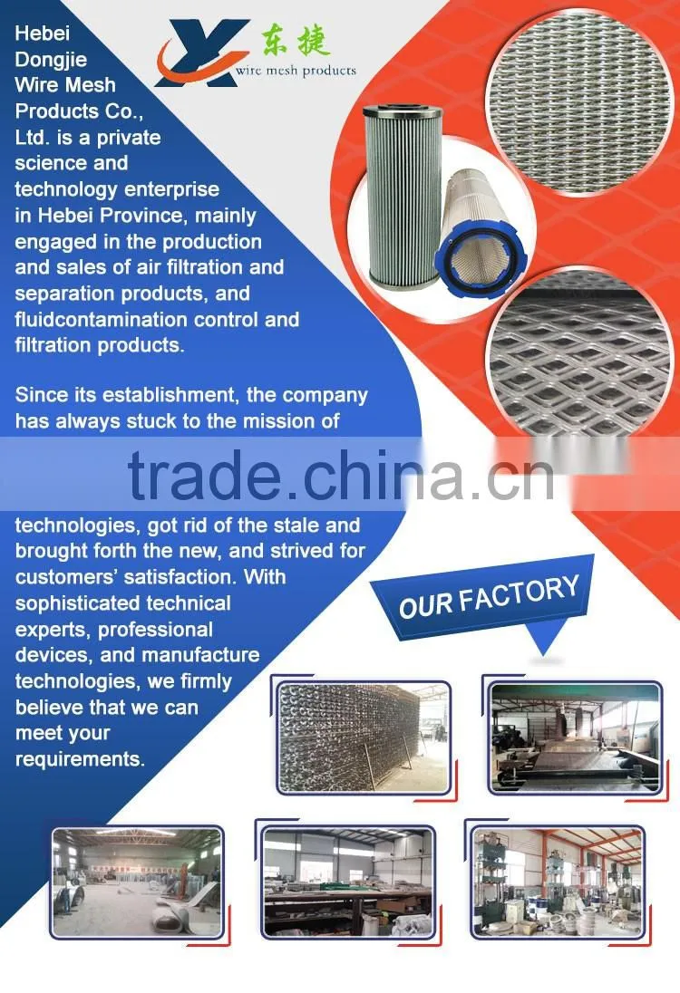 food grade meshstainless steel crimped wire mesh customized