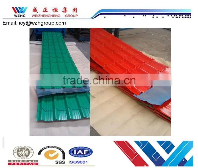 Direct Manufacturer Promotional Prepainted Steel Tile for House Roofing