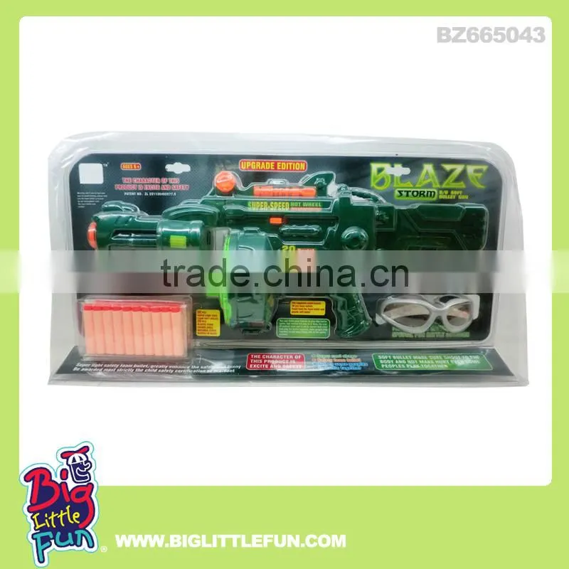 Air soft toy gun,sniper toy gun with glasses