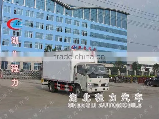 Dongfeng XiaoBaWang refrigerated van,meat refrigerated van,small refrigerated van