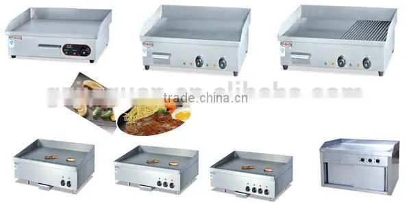 stainless steel gas frytop