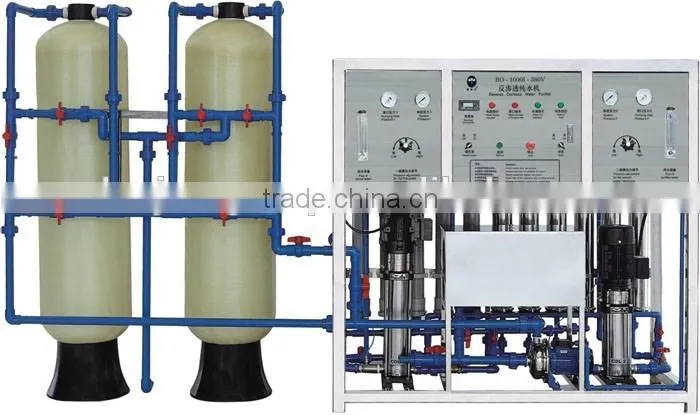 8000 BP/H RO Water Filtration System , water filtration system