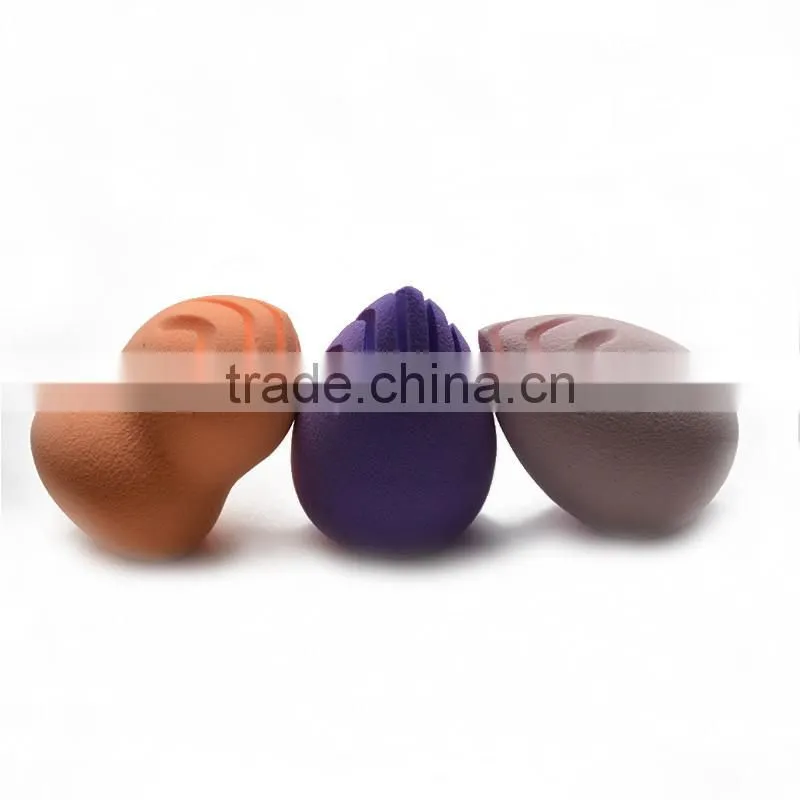 Custom 100% cotton sponge Latex Free Makeup Cosmetic Makeup Sponge