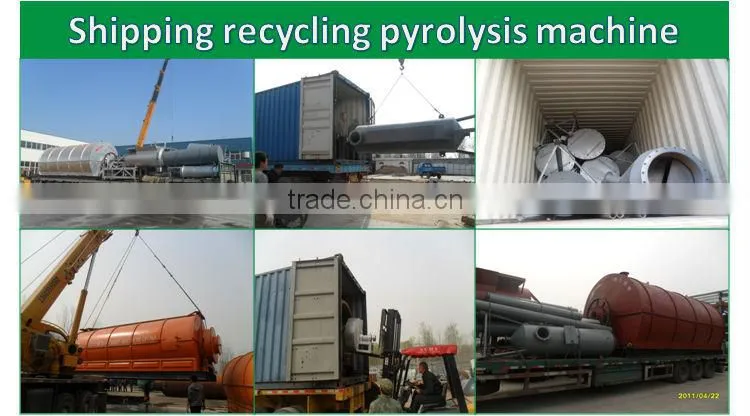 INTERMACH 2015 THAILAND WASTE TO OIL PYROLYSIS MACHINE XINXIANG HUAYIN