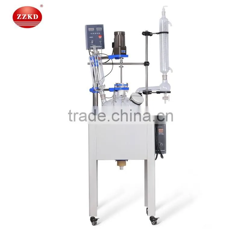 (ZZKD) Reliable Reflux Condensation Glass Reactor