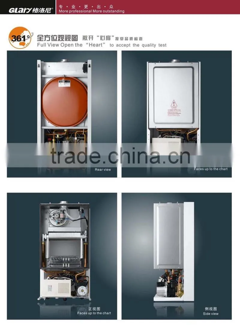 Dual function gas boiler- 7 years Manufacturer