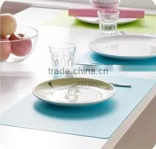 anti-bacteria EVA plastic placemats and coasters
