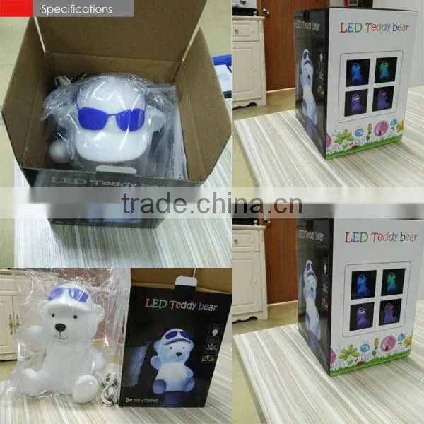 timer Switch touch function Rabbit Night Light for Children's Bedroom