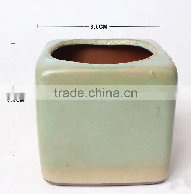 New design small indoor succulents ceramic flower pots
