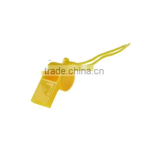 Best selling plastic whistle with necklace