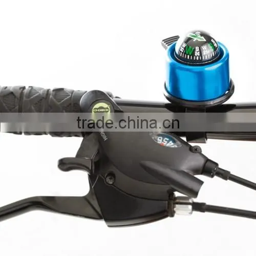 bicycle bell with compass