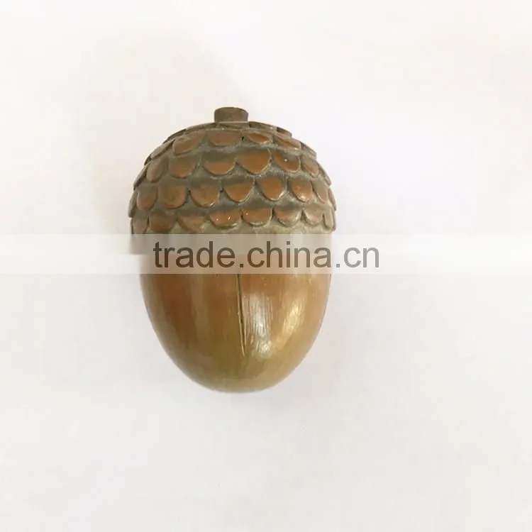 Custom christmas tree pendant resin artificial acorn