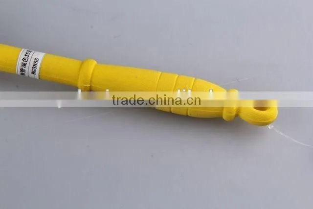 Colorful PP duster with plastic handle/plastic duster