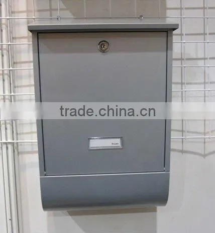 FQ-108C Wall mounted cast iron mailbox, metal mailbox, steel mailbox